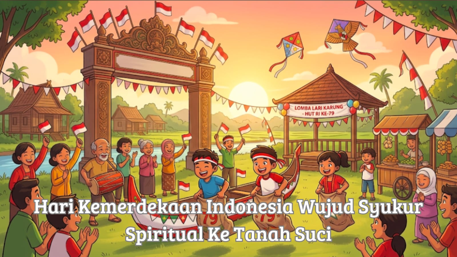 Suasana Momen Hari Kemerdekaan