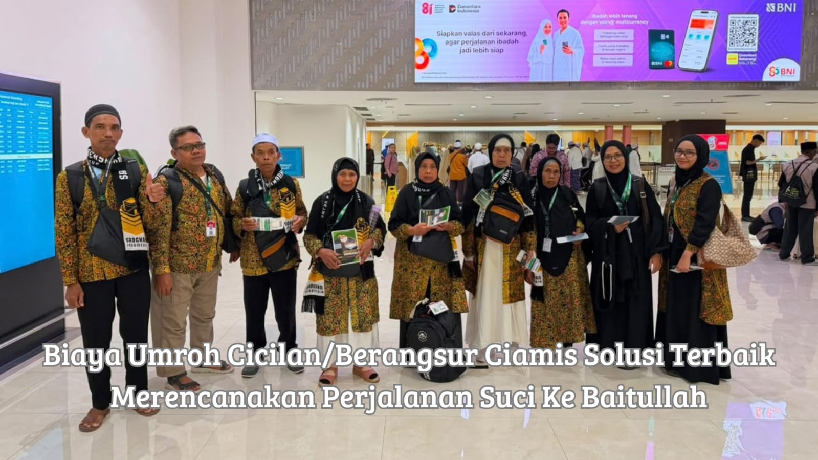 Biaya umroh cicilan berangsur Ciamis bersama Sangkanuripbersama