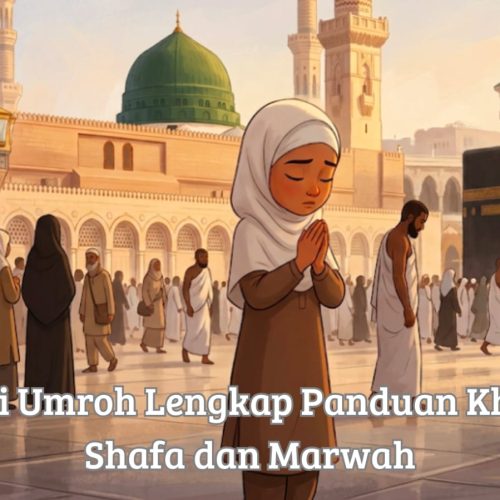 Jemaah membaca doa sai saat melintasi Bukit Shafa dan Marwah